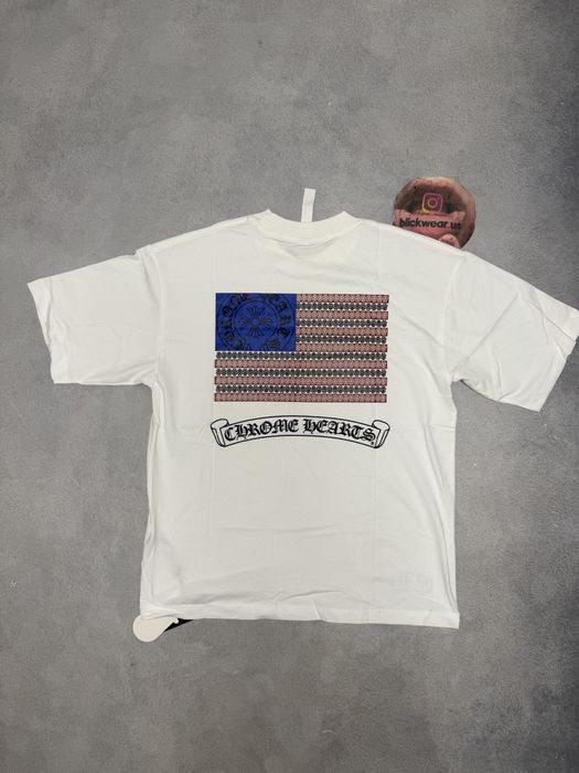 футболка Chrome Hearts Usa white S M L vetements rick owens balenciaga project gr