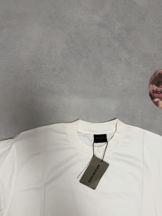 Футболка Balenciaga Reverse Logo white S M L vetements project gr pr — фото 2