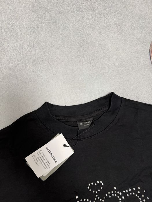 Футболка Balenciaga Crown Diamond tee S M l — фото 2