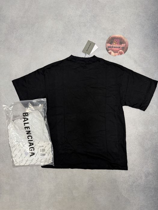 Футболка Balenciaga Crown Diamond tee S M l — фото 4