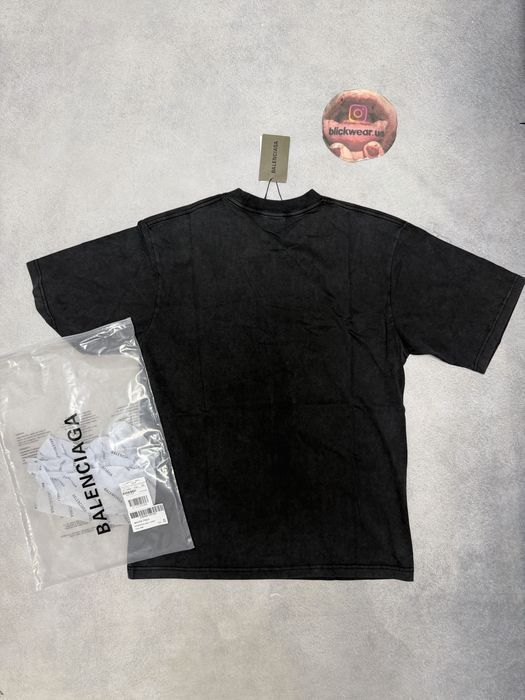 Футболка Balenciaga Paris Statue tee S M L — фото 4