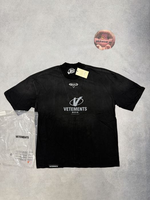Футболка Vetements Deconstructed tee S M l
