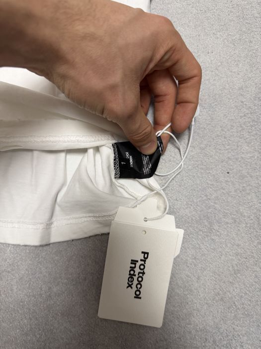 футболка Project gr protocol index Black list white Balenciaga vetements rick owens acne studios — фото 3
