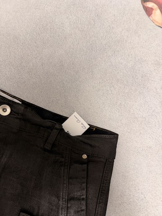 шорты шорти Rick Owens Waxed shorts ne drkshdw vetements balenciaga raf simons acne studios — фото 2