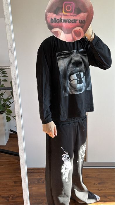 лонгслив Yeezy Ye Bully Vultures balenciaga vetements rick owens project gr — фото 5