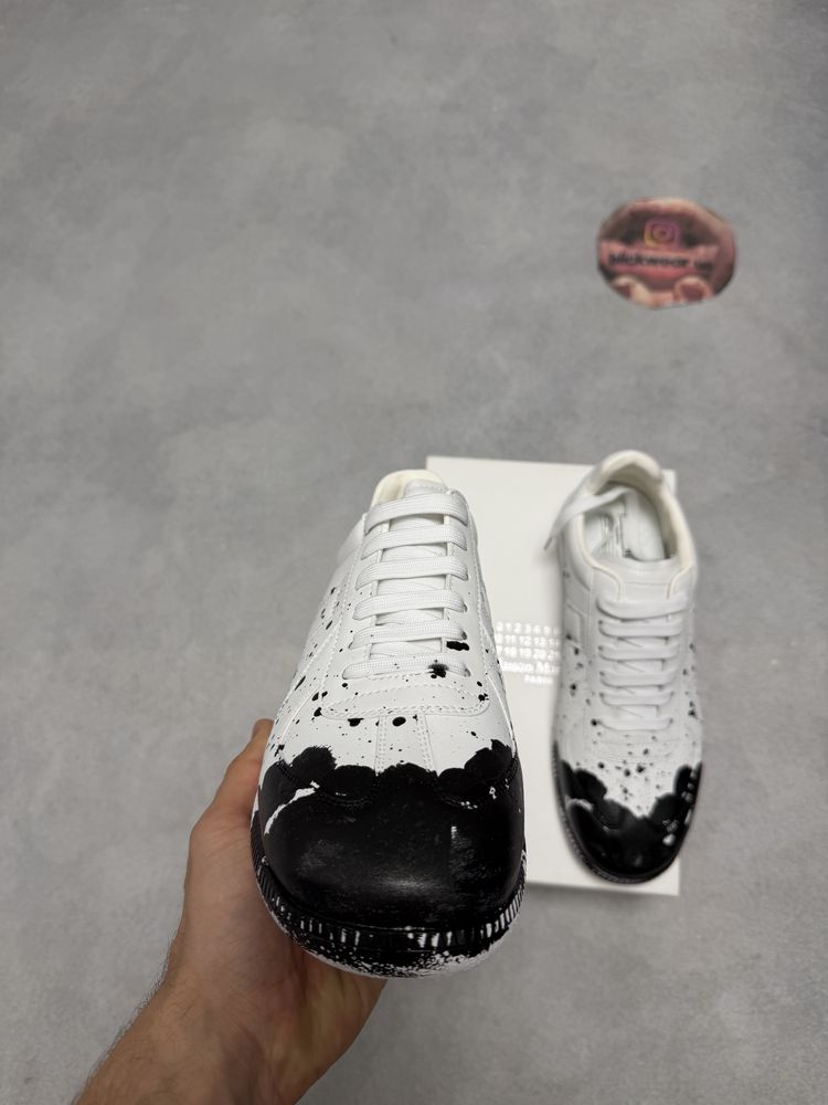 кеды  Maison Margiela Mm6 gats white painted vetements balenciaga rick owens кеди — фото 2