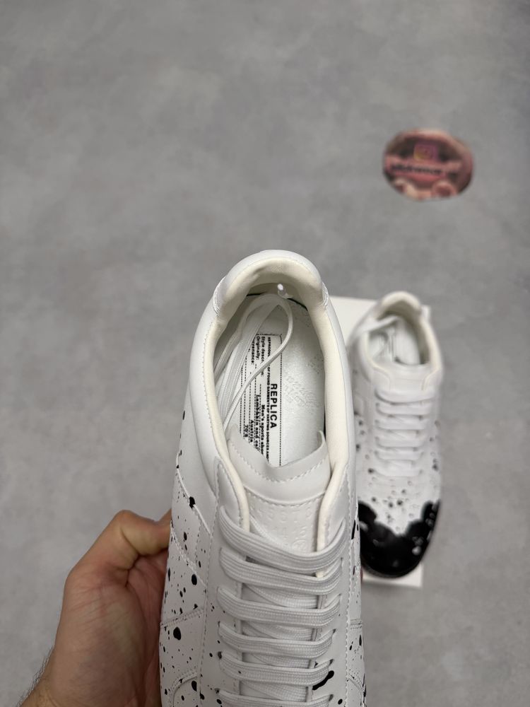 кеды  Maison Margiela Mm6 gats white painted vetements balenciaga rick owens кеди — фото 3