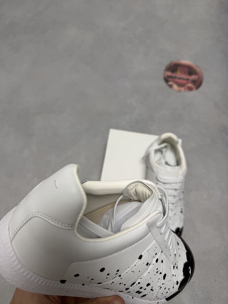 кеды  Maison Margiela Mm6 gats white painted vetements balenciaga rick owens кеди — фото 4