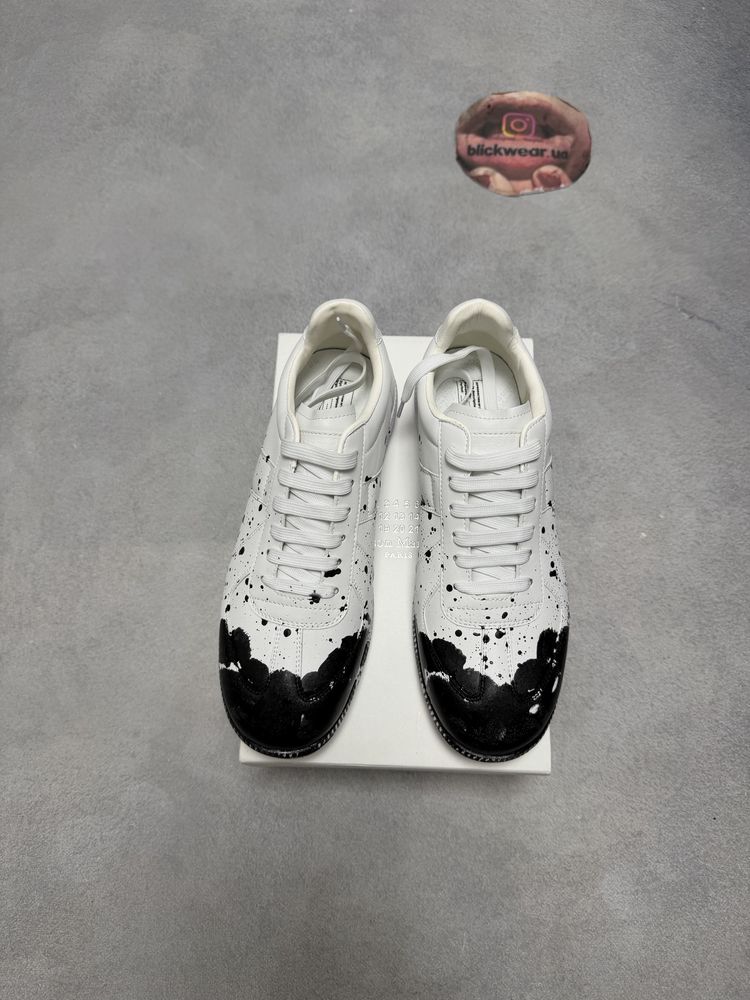 кеды  Maison Margiela Mm6 gats white painted vetements balenciaga rick owens кеди — фото 6