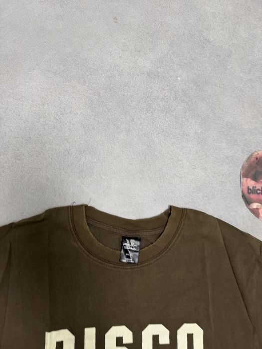 футболка Number Nine Discosucks brown tee undercover archive rick owens balenciaga — фото 2