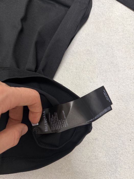 футболка Balenciaga X Lamborghini tee black S M L vetements rick owens project gr — фото 3