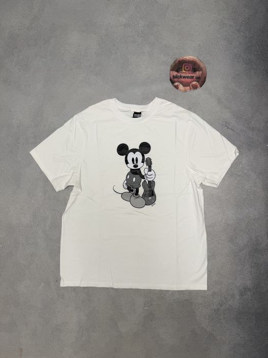 футболка Number Nine X Mickey disney Guitar white S M L vetements balenciaga rick owens acne studios