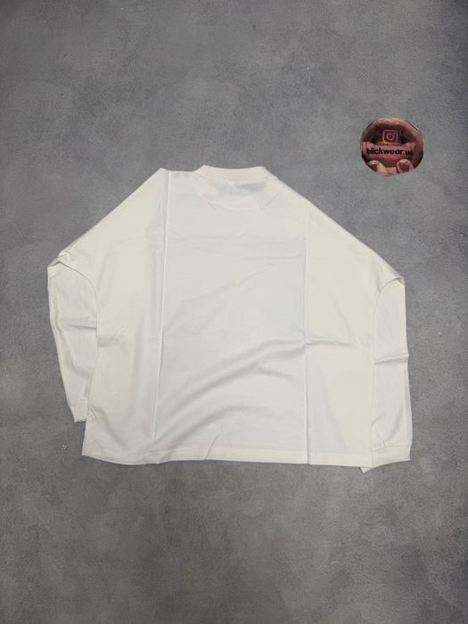 лонгслив Kanye west Bully Ye white S M L longsleeve balenciaga rick owens acne studios — фото 2