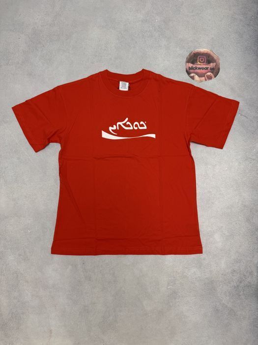 Футболка Vetements arabic red tee S M L