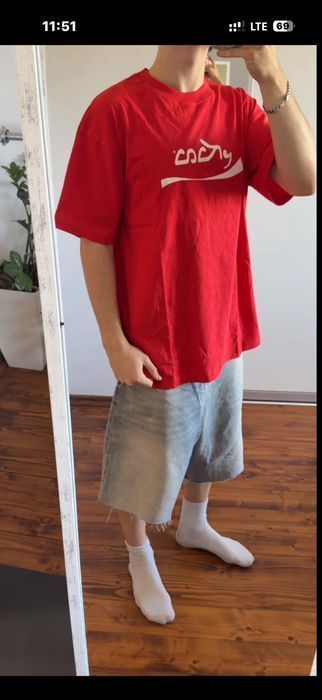 Футболка Vetements arabic red tee S M L — фото 6