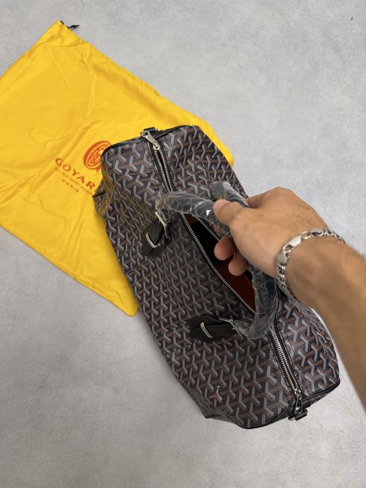 сумка рюкзак Goyard Big Bag brown orange prada dior balenciaga — фото 2