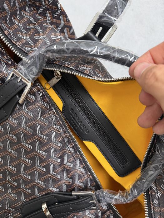 сумка рюкзак Goyard Big Bag brown orange prada dior balenciaga — фото 3