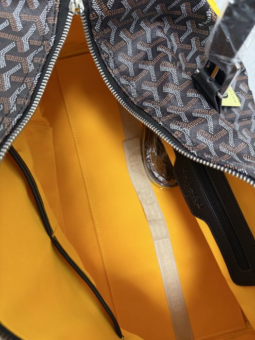 сумка рюкзак Goyard Big Bag brown orange prada dior balenciaga — фото 4