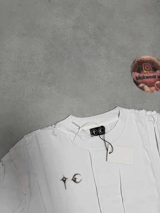 футболка Thug Club Moon white tee S M L balenciaga rick owens vetements project gr protocol index — фото 2