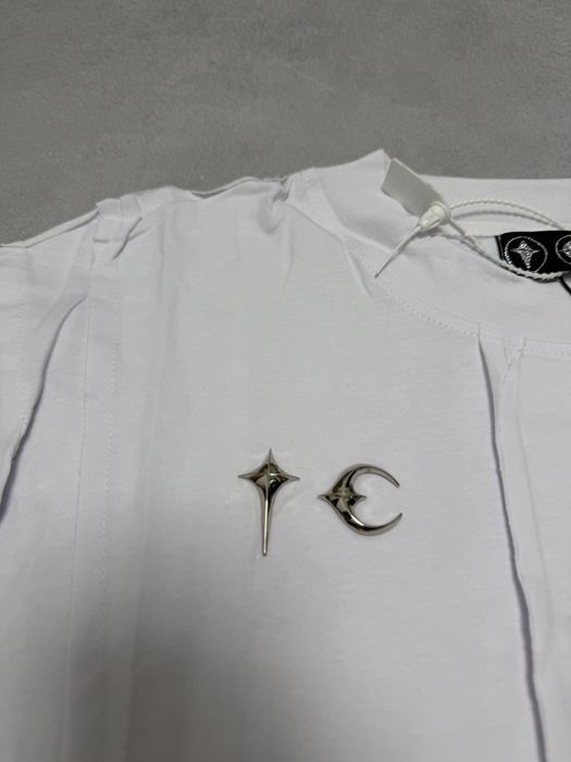 футболка Thug Club Moon white tee S M L balenciaga rick owens vetements project gr protocol index — фото 3
