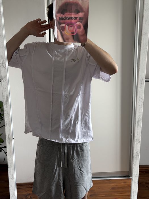 футболка Thug Club Moon white tee S M L balenciaga rick owens vetements project gr protocol index — фото 7