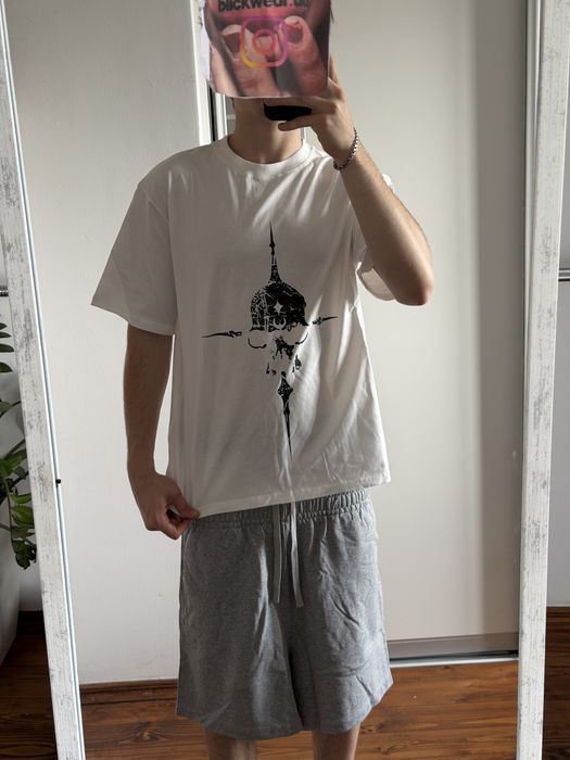 футболка Thug Club Skull white tee S M L — фото 6