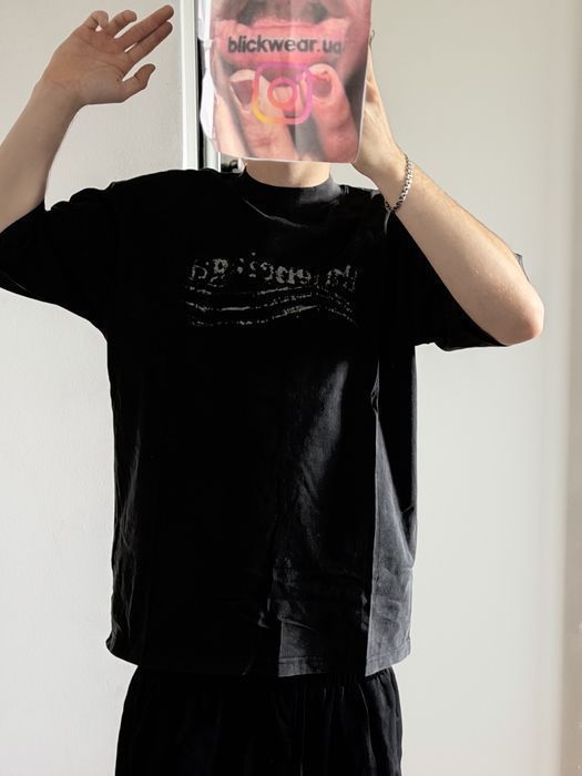 Футболка Balenciaga political logo washed tee S M L — фото 5