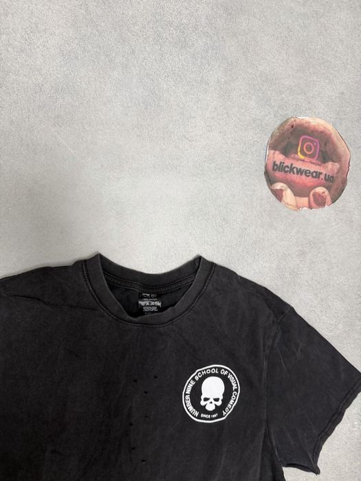 футболка Number Nine School of vision t shirt S M L number 9 — фото 2