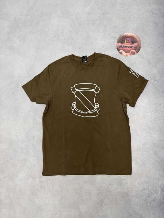 футболка Number Nine Shield Brown T Shirt