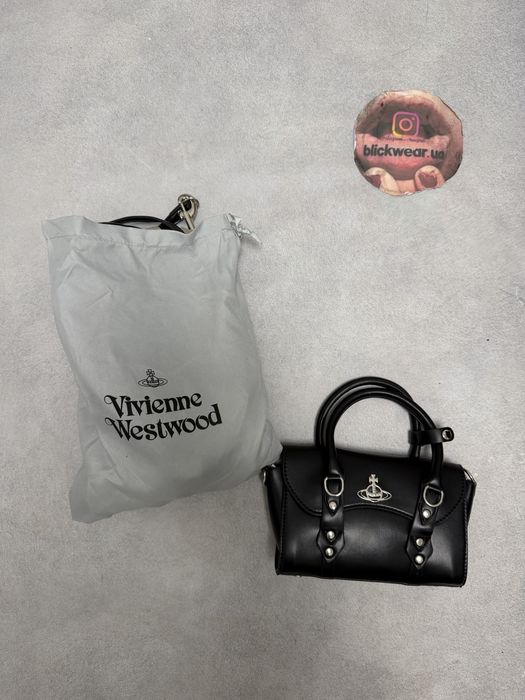 сумка Vivienne Westwood black  dior balenciaga celine chanel
