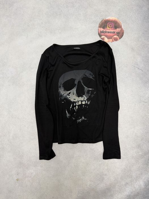 лонгслив Hysteric Glamour Skull longsleeve S M balenciaga rick owens vetements project gr