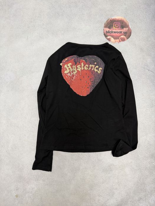 лонгслив Hysteric Glamour Skull longsleeve S M balenciaga rick owens vetements project gr — фото 3