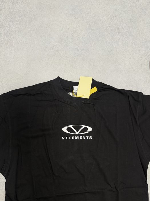 футболка Vetements Logo tee 2026 Balenciaga project gr protocol index acne studios S M l — фото 2