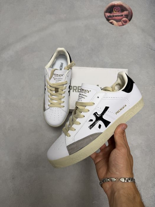кеды кеди Premiata sneaks Steven white 42 43 nike off white maison margiela