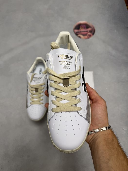 кеды кеди Premiata sneaks Steven white 42 43 nike off white maison margiela — фото 7
