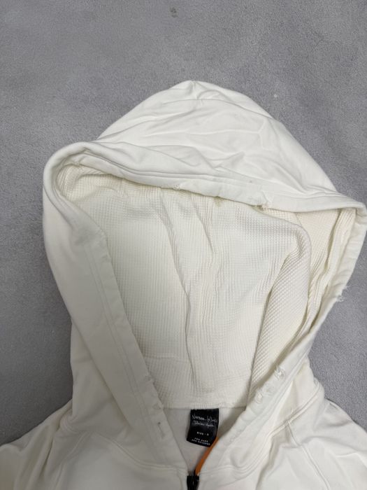 зип худи Number nine skull zip up white balenciaga vetements rick owens project gr — фото 3