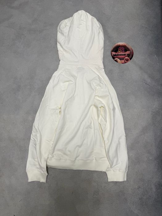 зип худи Number nine skull zip up white balenciaga vetements rick owens project gr — фото 6