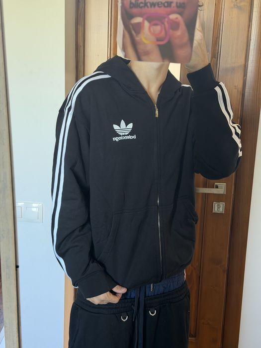 зип худи Balenciaga x adidas M L vetements project gr acne studios — фото 7