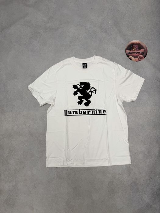 футболка Number Nine White Lion t shirt S M L vetements balenciaga rick owens project gr