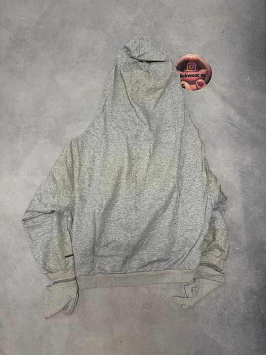 Зип худи Project gr  grey  zip up academy protocol index balenciaga  vetements — фото 6