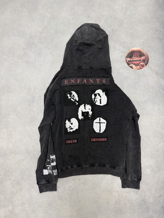 зип худи Enfants Riches deprimes Cross zip up Balenciaga vetements project gr protocol index — фото 3