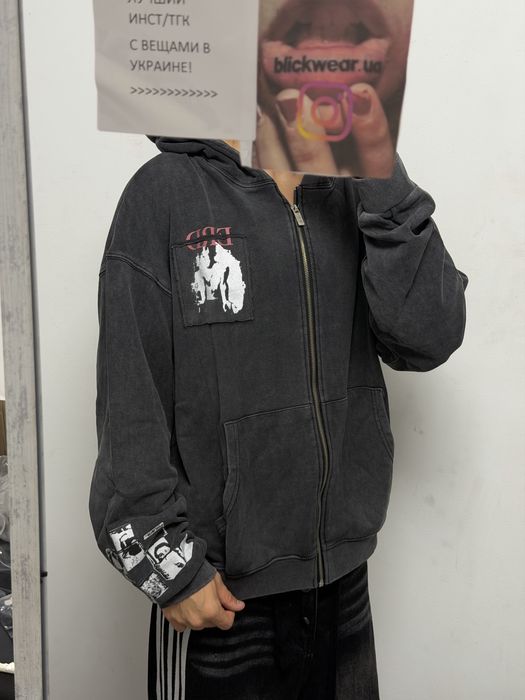 зип худи Enfants Riches deprimes Cross zip up Balenciaga vetements project gr protocol index — фото 7