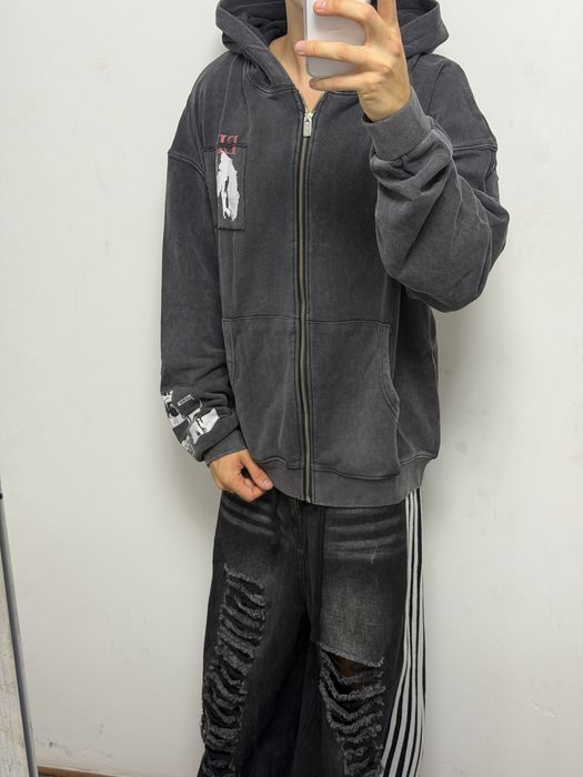 зип худи Enfants Riches deprimes Cross zip up Balenciaga vetements project gr protocol index — фото 8