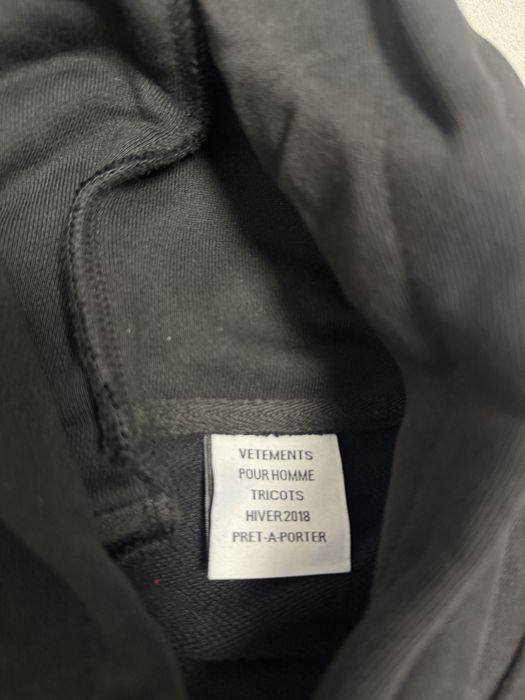 худи Vetements Antwerp deconstructed hoodie balenciaga rick owens undercover number nine — фото 4