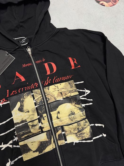 Зип худи Enfants Riches deprimes ERD sade zip up s m l balenciaga vetements rick owens acne studios — фото 3