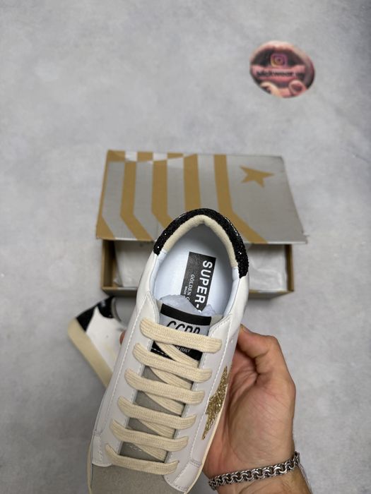 кеды GOLDEN GOOSE GG Gold black 38 39 кеди prada maison mihara premiata — фото 4