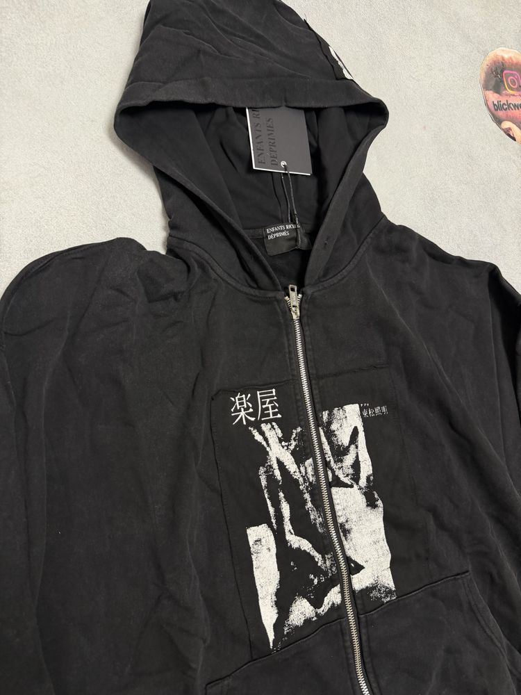 Зип худи Enfants Riches deprimes Assemblage Terry zip up S M L acne studios balenciaga vetements project gr — фото 2