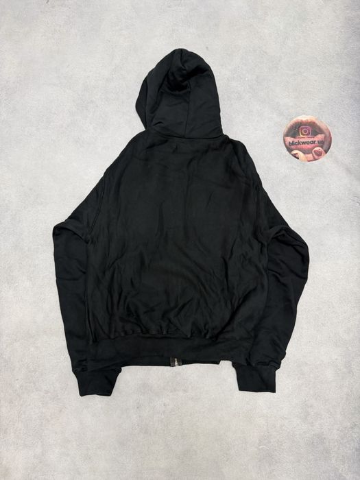 Зип худи Number Nine Skull black zip up S M L balenciaga rick owens vetements acne studios project gr protocol index — фото 4