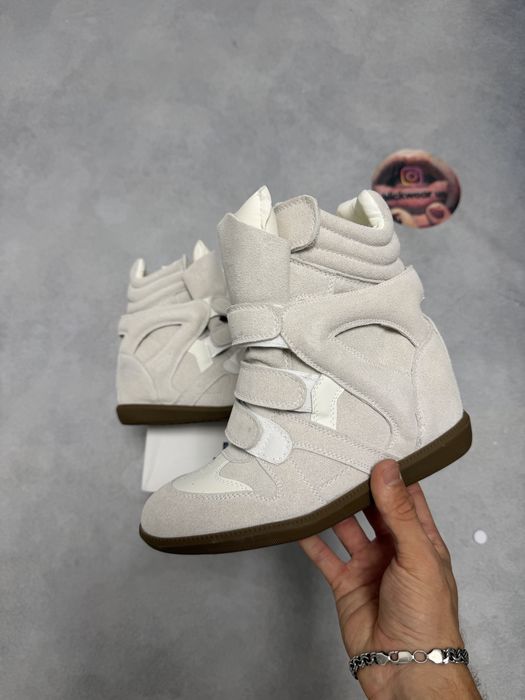 кеды  Isabel Marant кеди кроссовки 38 39 white S M L balenciaga vetements rick owens acne studios — фото 2