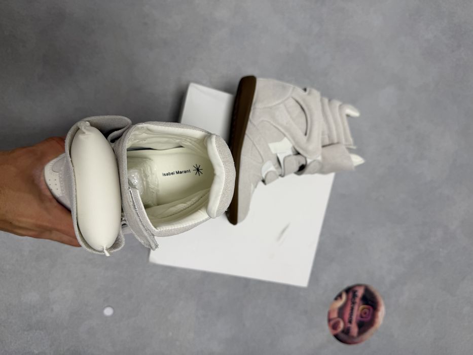 кеды  Isabel Marant кеди кроссовки 38 39 white S M L balenciaga vetements rick owens acne studios — фото 5